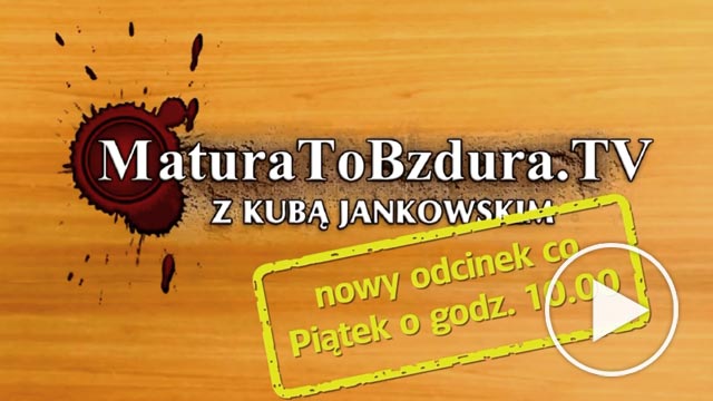 Matura to bzdura - kadr z czołówki animacji